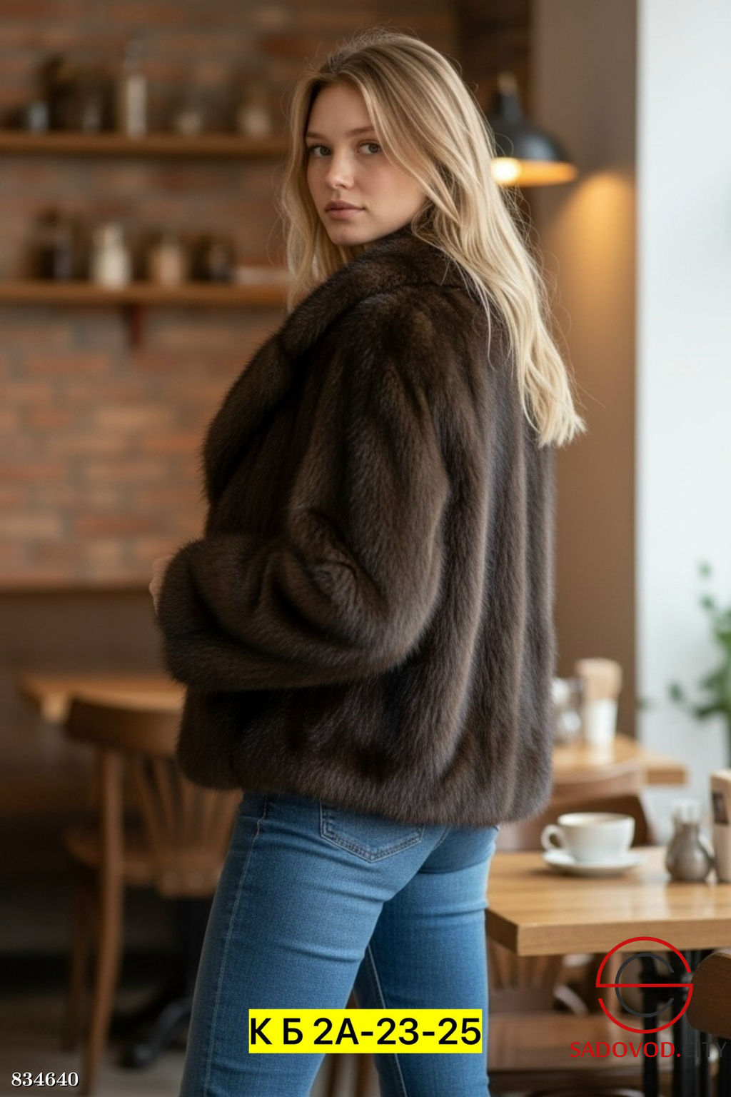 Эко-шуба из искусственного меха - Bruno фото 2