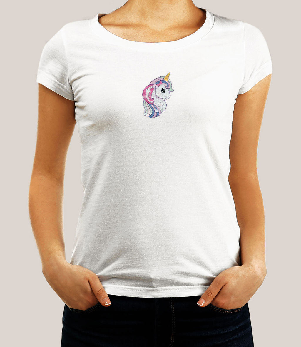 Набор для вышивания PANNA Живая картина JK-2370 Единорожка 6.5 х 9.5 см