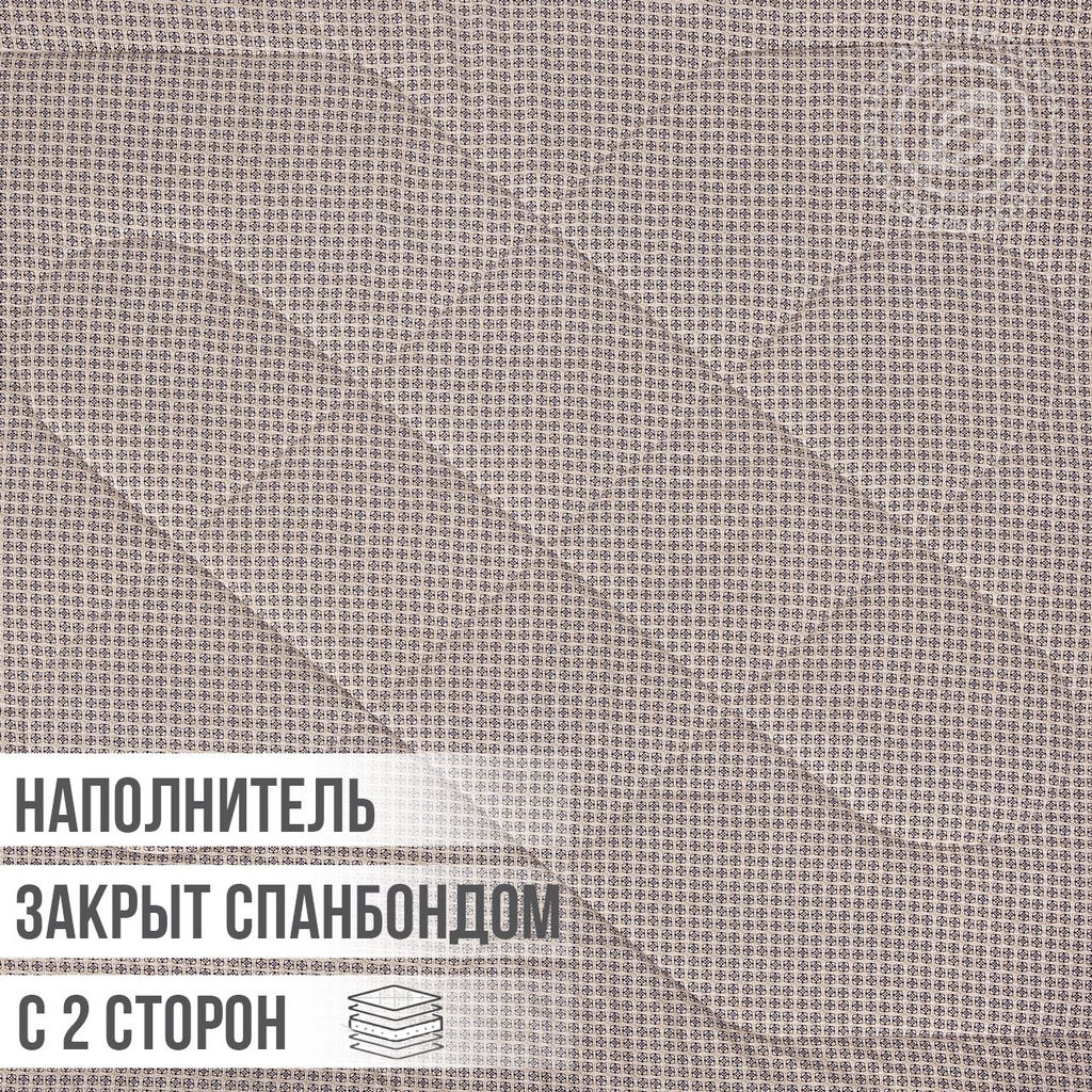 Одеяло "Верблюжья шерсть" облегченное (хлопок 100%) 140*205/1 шт. Комфорт (хлопок)