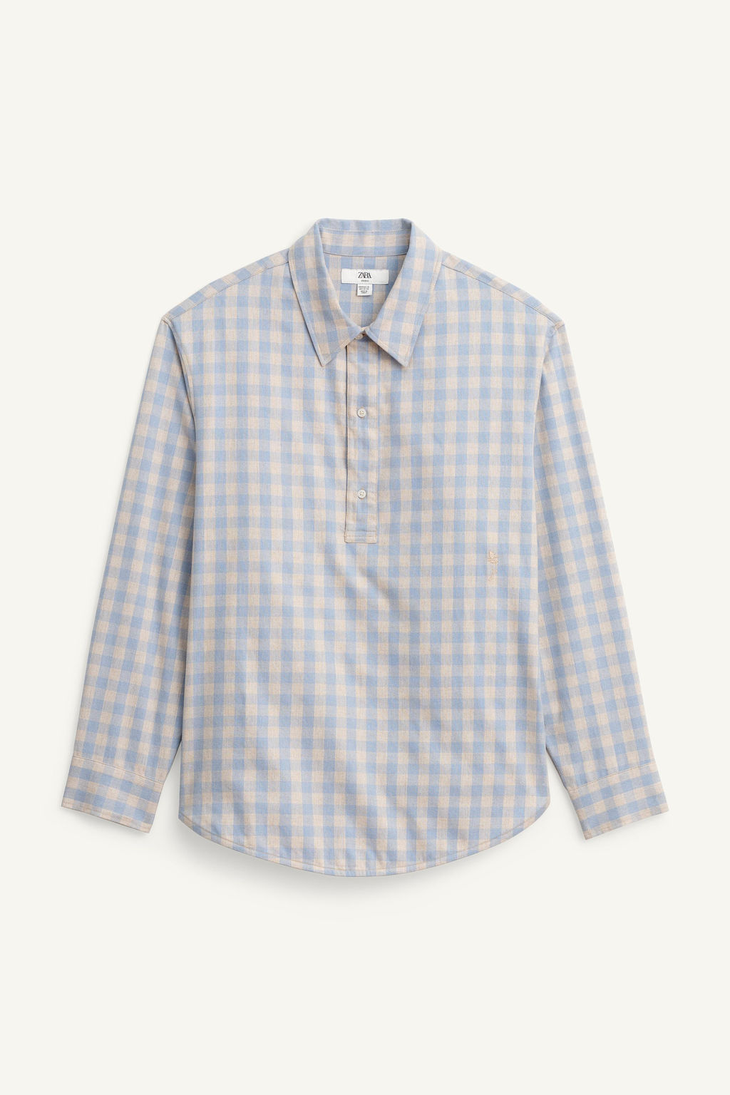 LIMITED EDITION CHECK POLO SHIRT - Zara фото 7