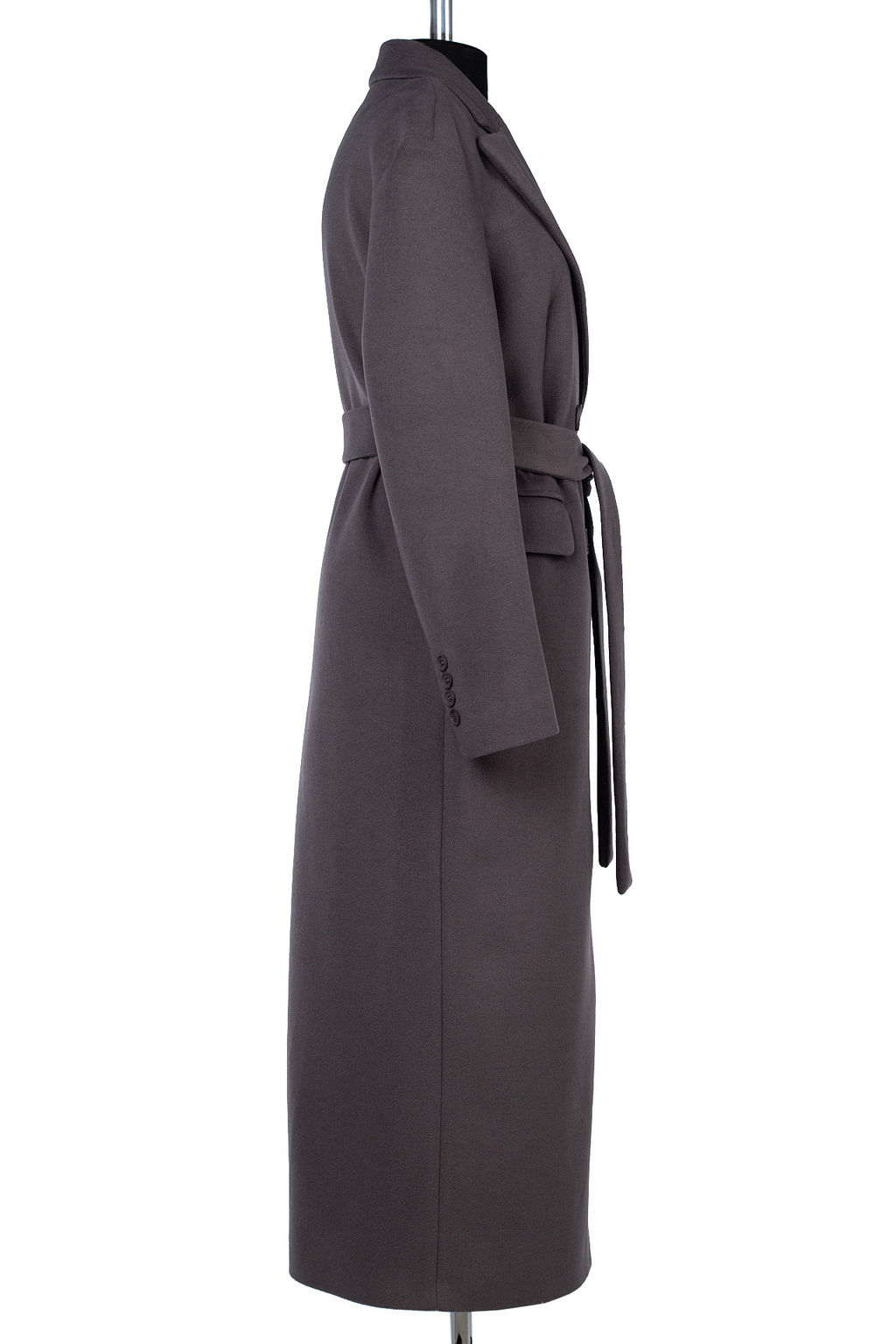 01-12174 Пальто женское демисезонное (пояс) - El podio фото 9