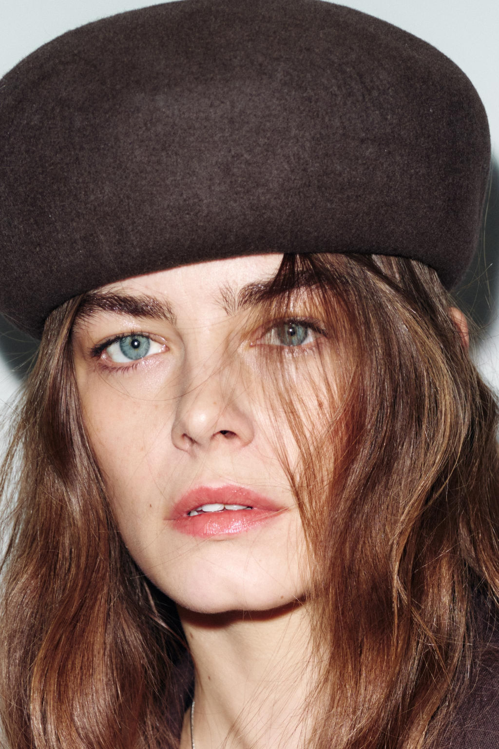 GORRO CASQUETE LANA 100% / Marr?n - Zara фото 2