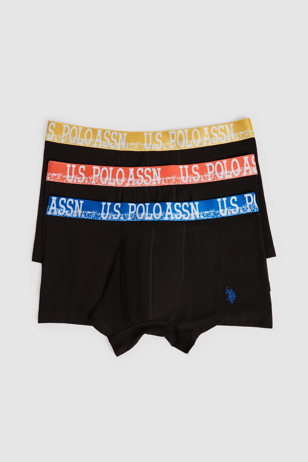 Erkek Siyah 3l_ Boxer Tak_m_