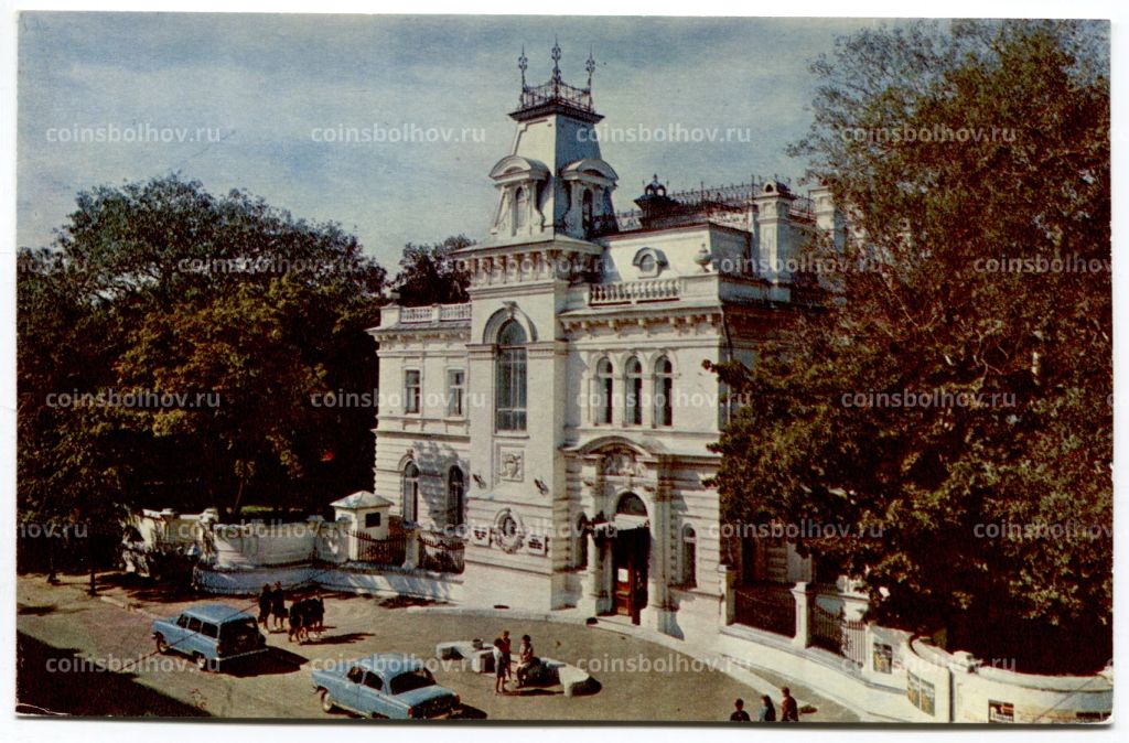 Открытка По Татарии Казань. Музей изобразительных искусств Татарской АССР.