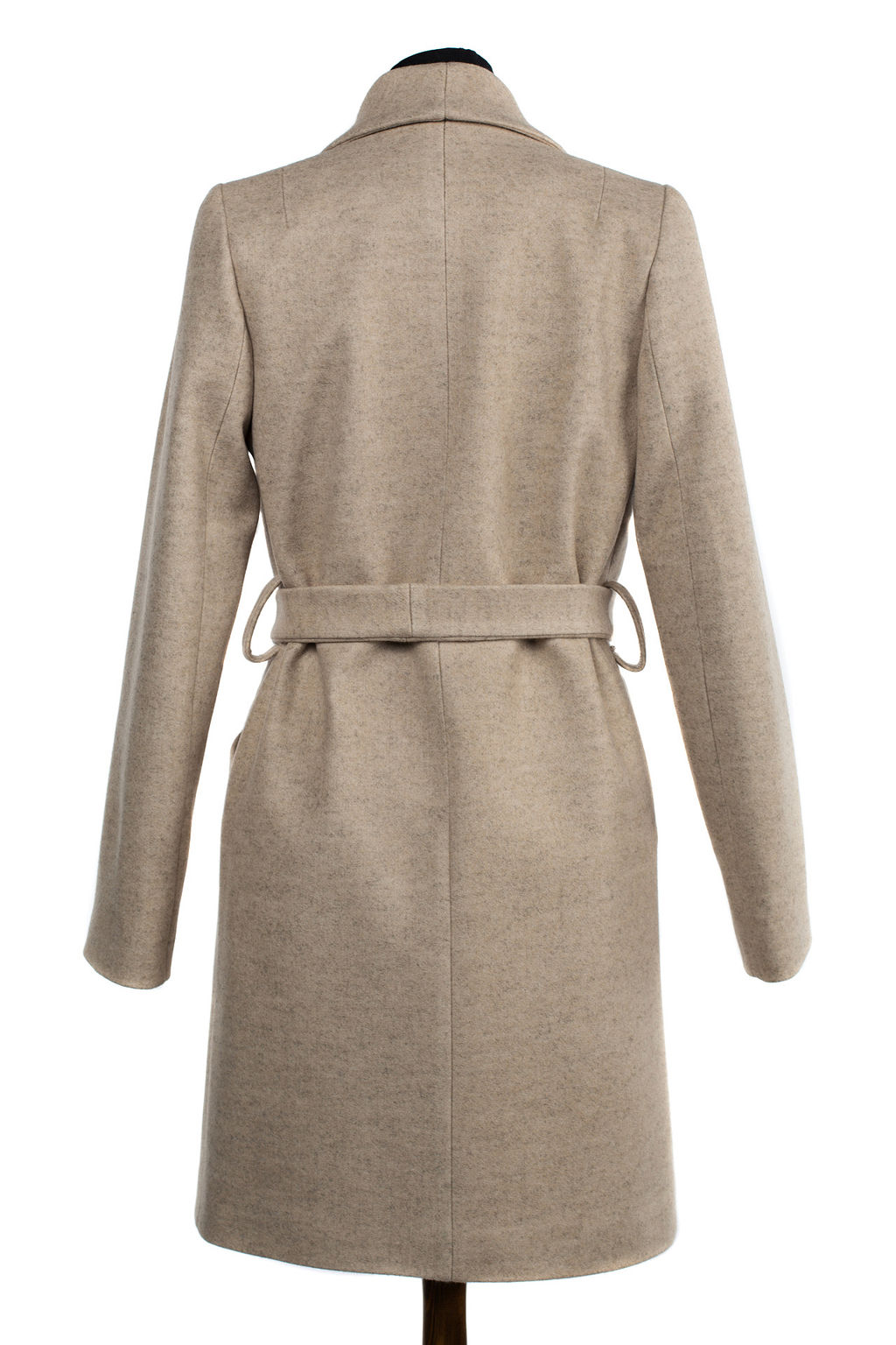 Пальто женское демисезонное (пояс) - El podio фото 8