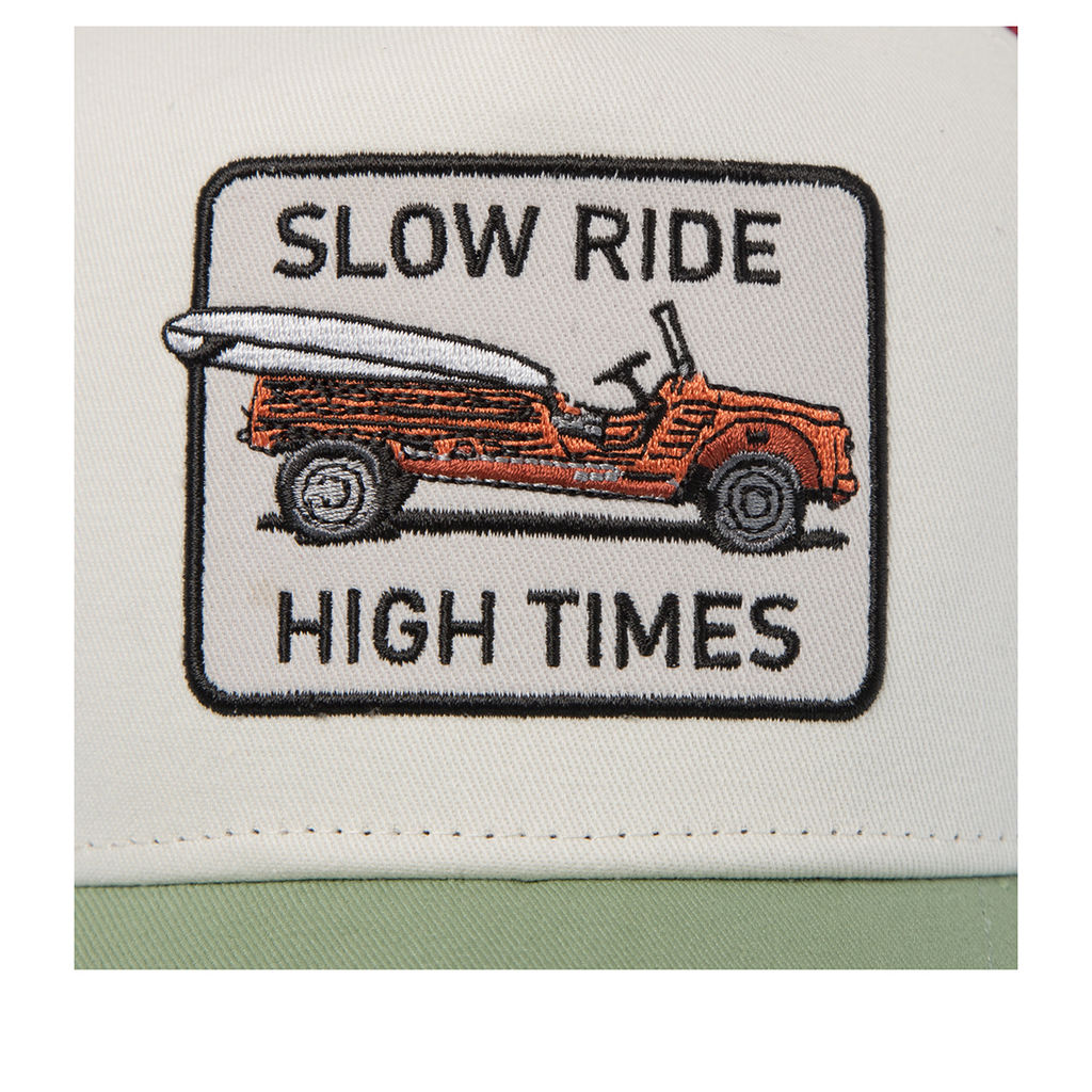 Бейсболка COASTAL арт. HFT SlowRide (светло-зеленый / белый) фото 3