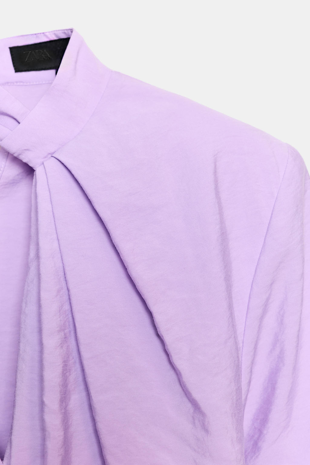 BLUSA FLUIDA HOMBRERAS / Malva - Zara фото 10