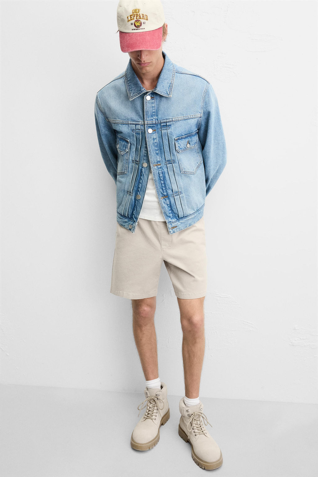 RELAXED FIT BERMUDA SHORTS - Zara фото 5