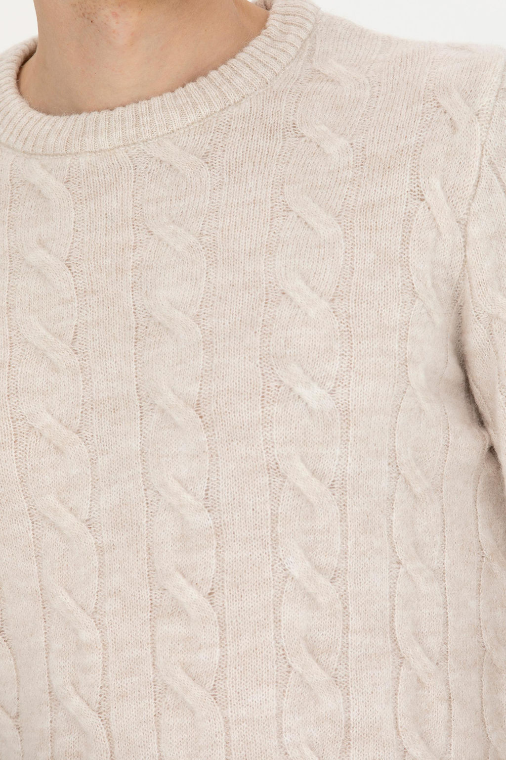 Мужской свитер из каменного меланжа - U.s. polo assn фото 21