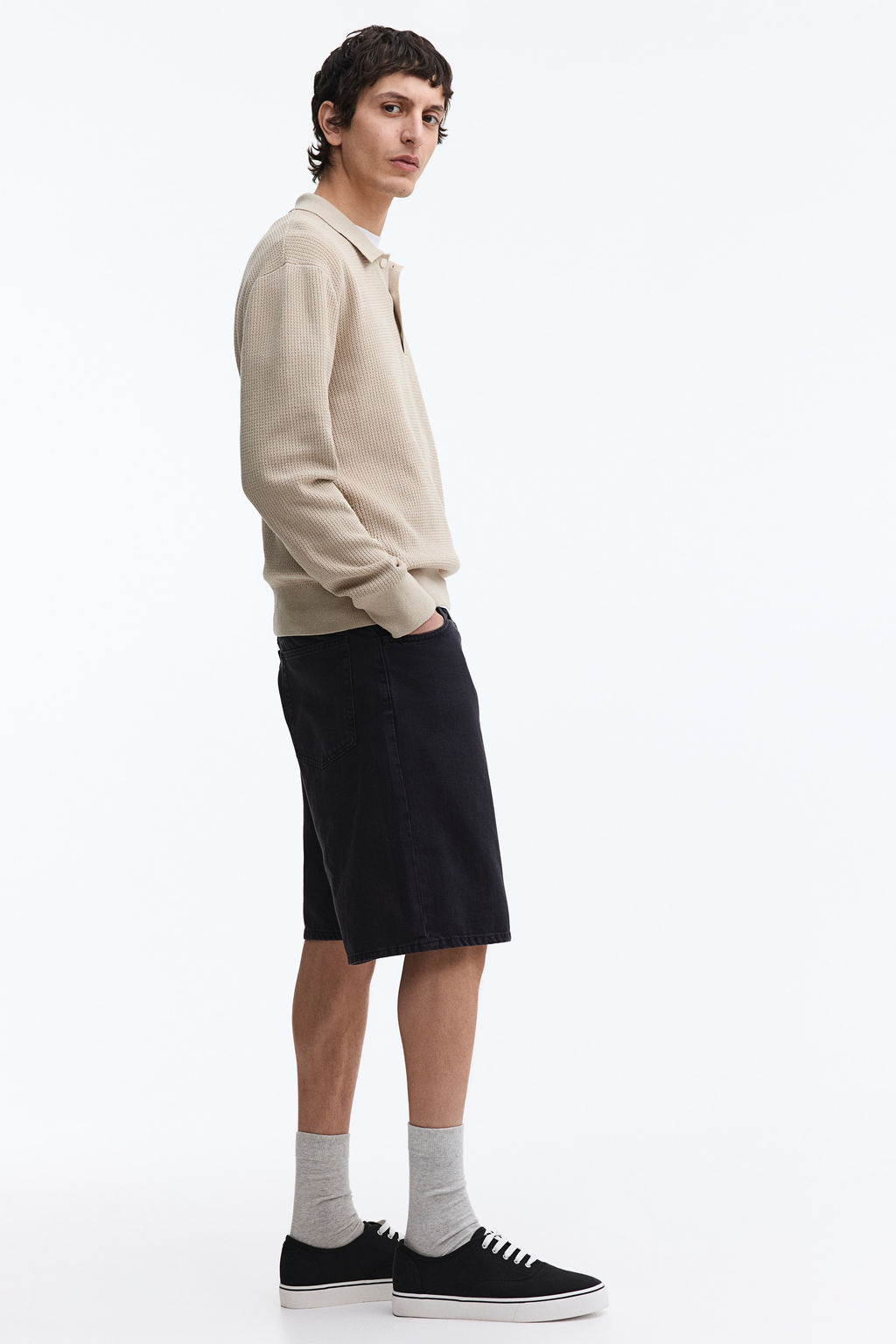 Bermudas vaqueras Relaxed - H&m фото 5
