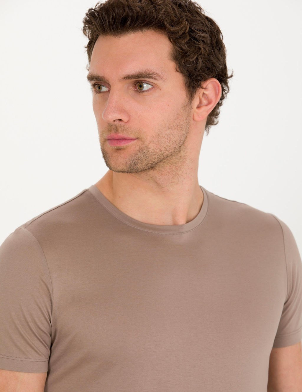 Норковая облегающая базовая футболка - Cacharel фото 2