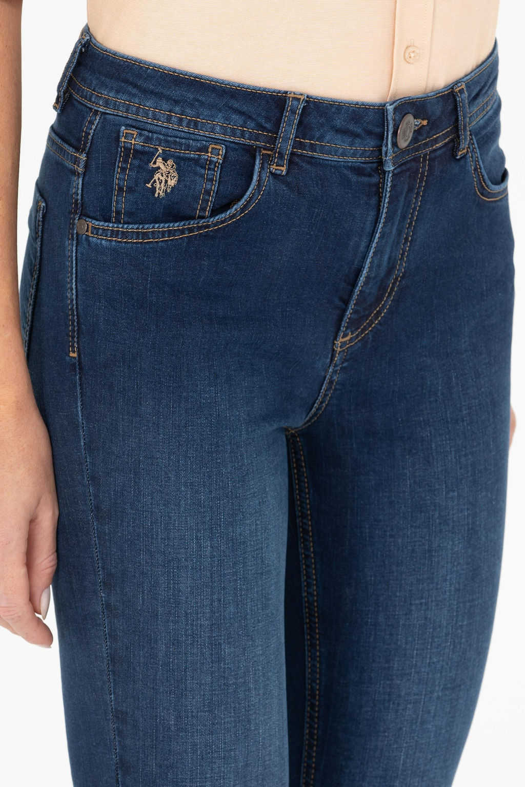 U. S. Polo Assn Женские синие джинсовые брюки - U.s. polo assn фото 5