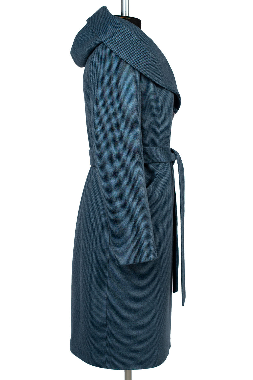 Пальто женское демисезонное (пояс) - El podio фото 9