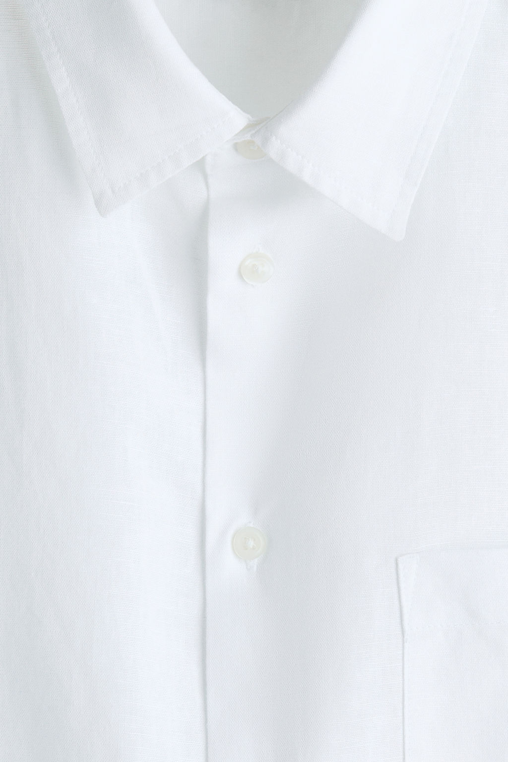 Camisa en mezcla de lino Relaxed Fit - H&m фото 10