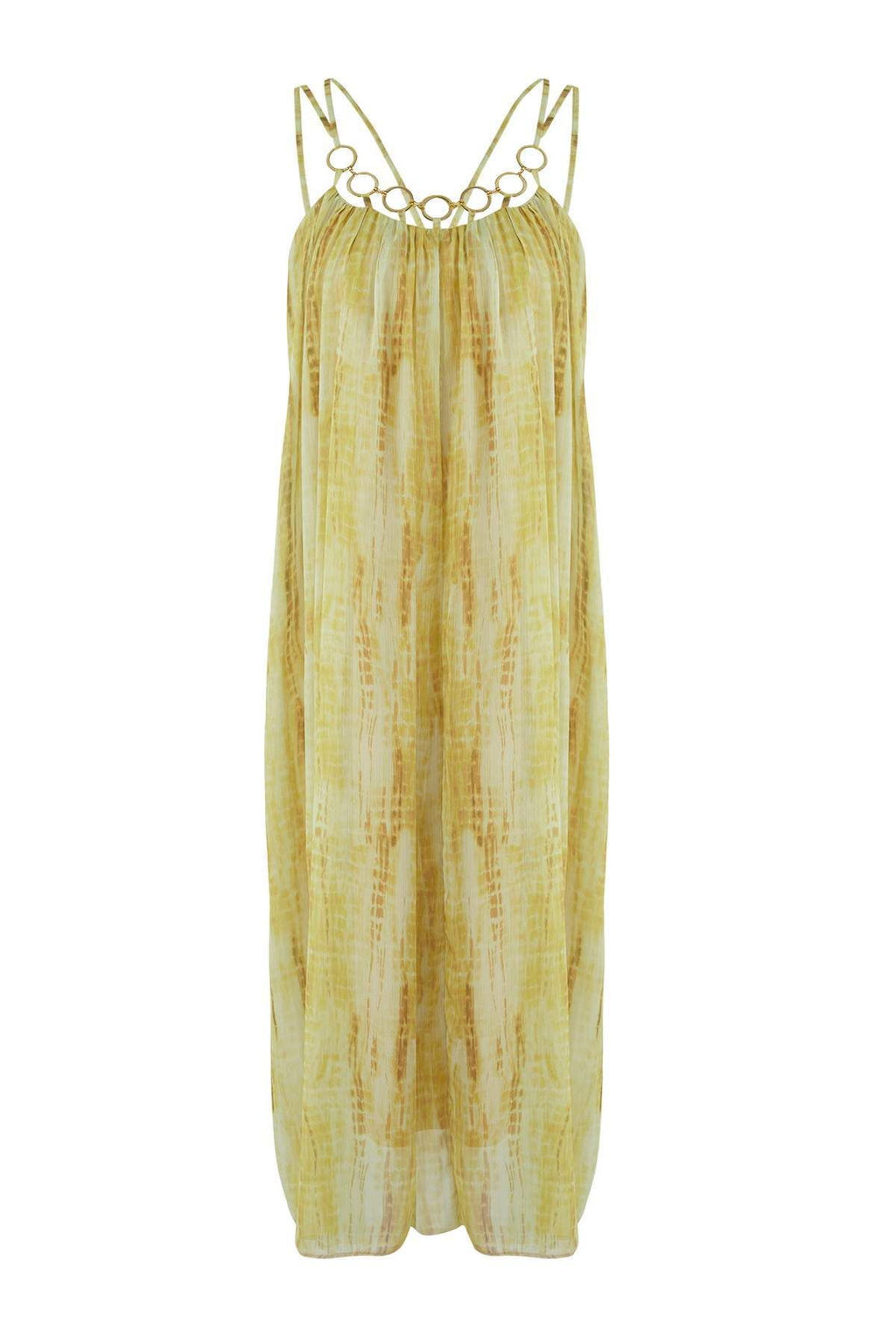 Pembe Soyut Midi Dokuma Elbise TWOSS25EL00908 - Trendyolmilla фото 11