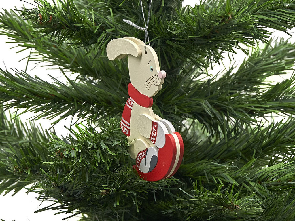 Символ Года 2023 - Кролик на ледянке. - Idh фото 3