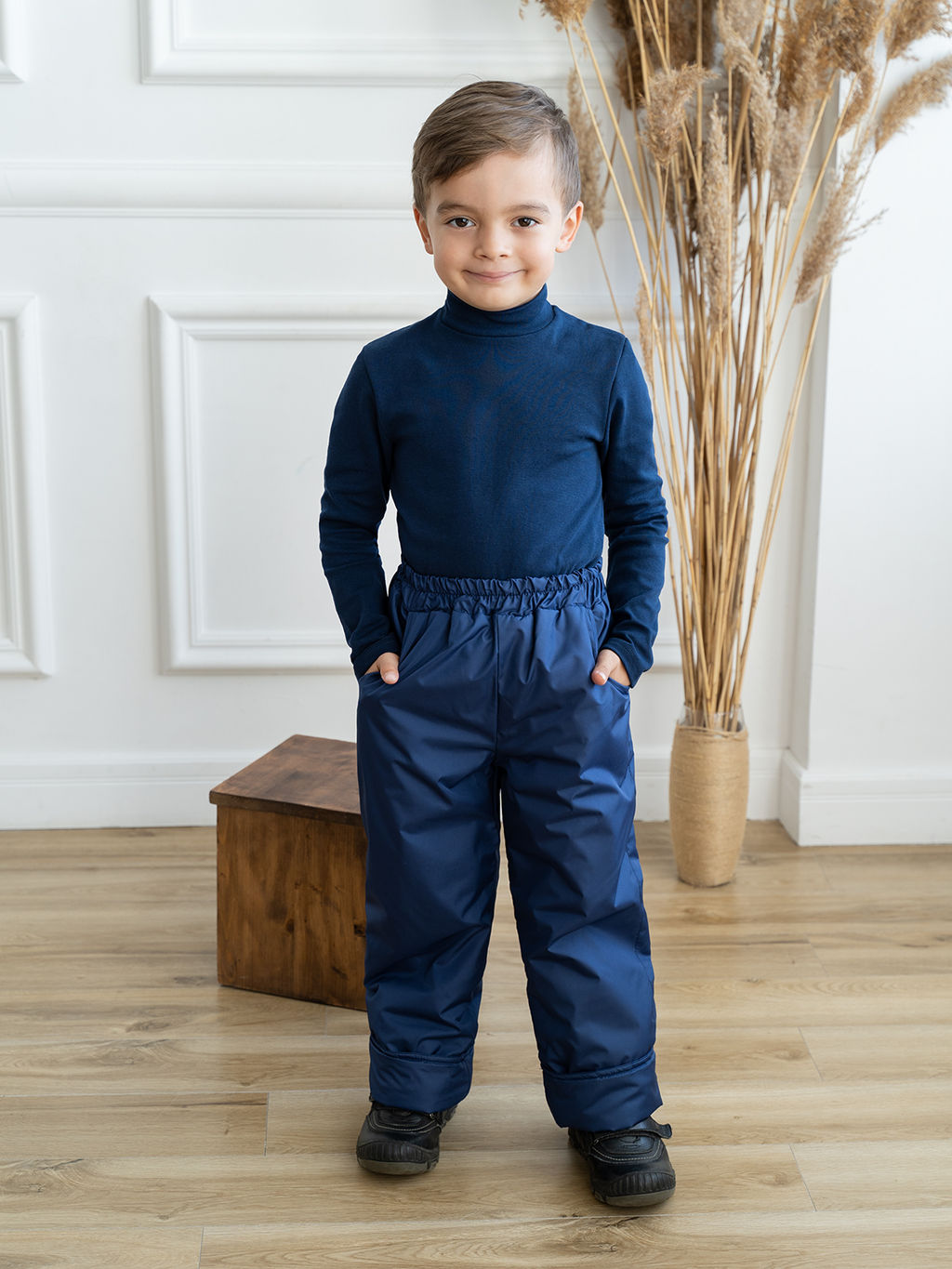 Брюки на поясе осенневесенние малина - Arctic kids фото 20