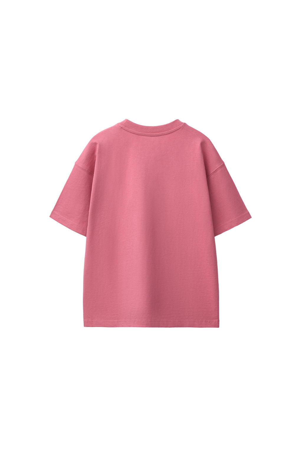 CAMISETA LISA / Rosa lavado - Zara фото 3