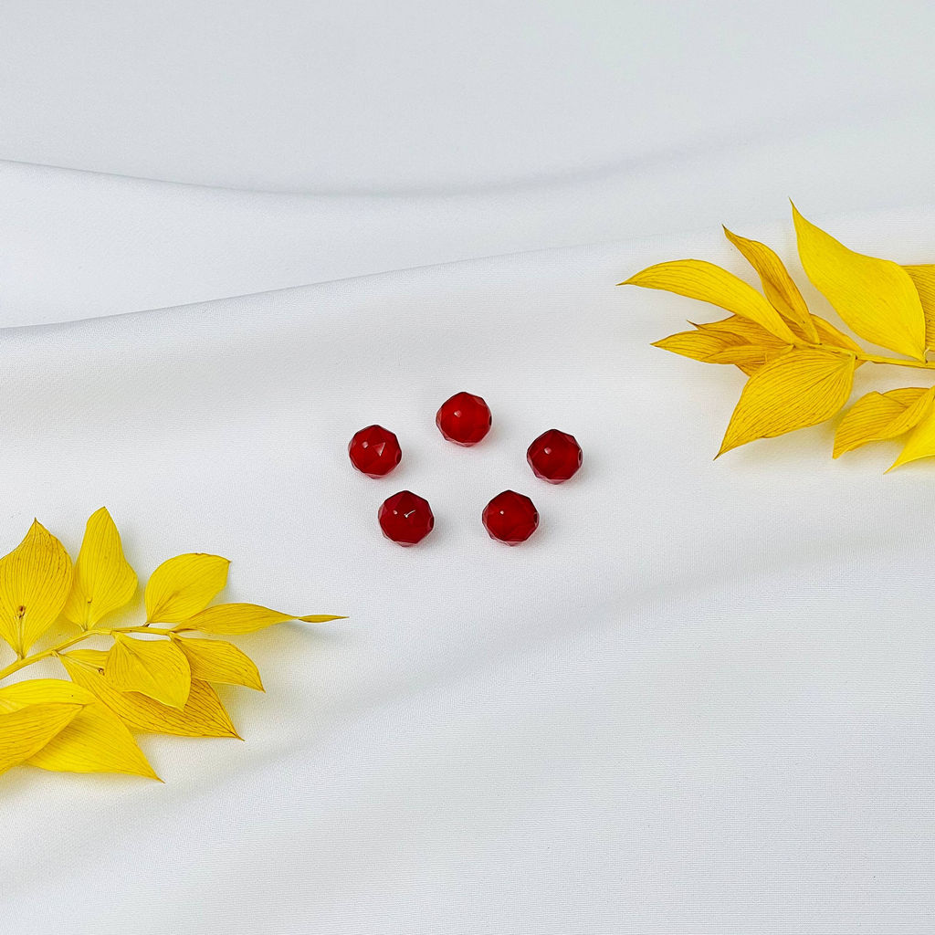 Бусины для украшений из Сердолика (5 шт)