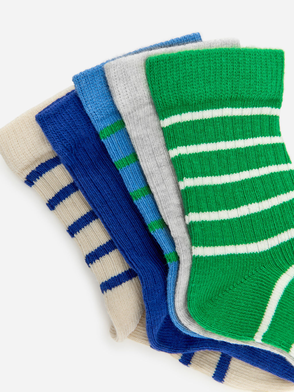 Calcetines de punto de canal? para beb?, 5 pares