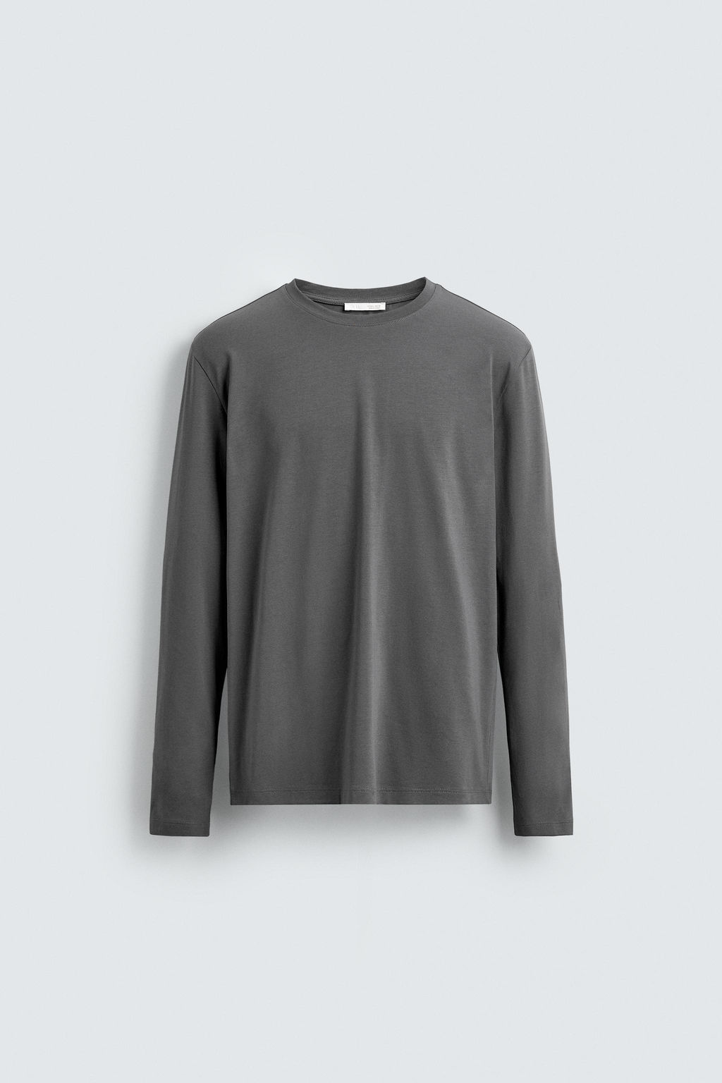 BASIC SLIM FIT T-SHIRT - Zara фото 13