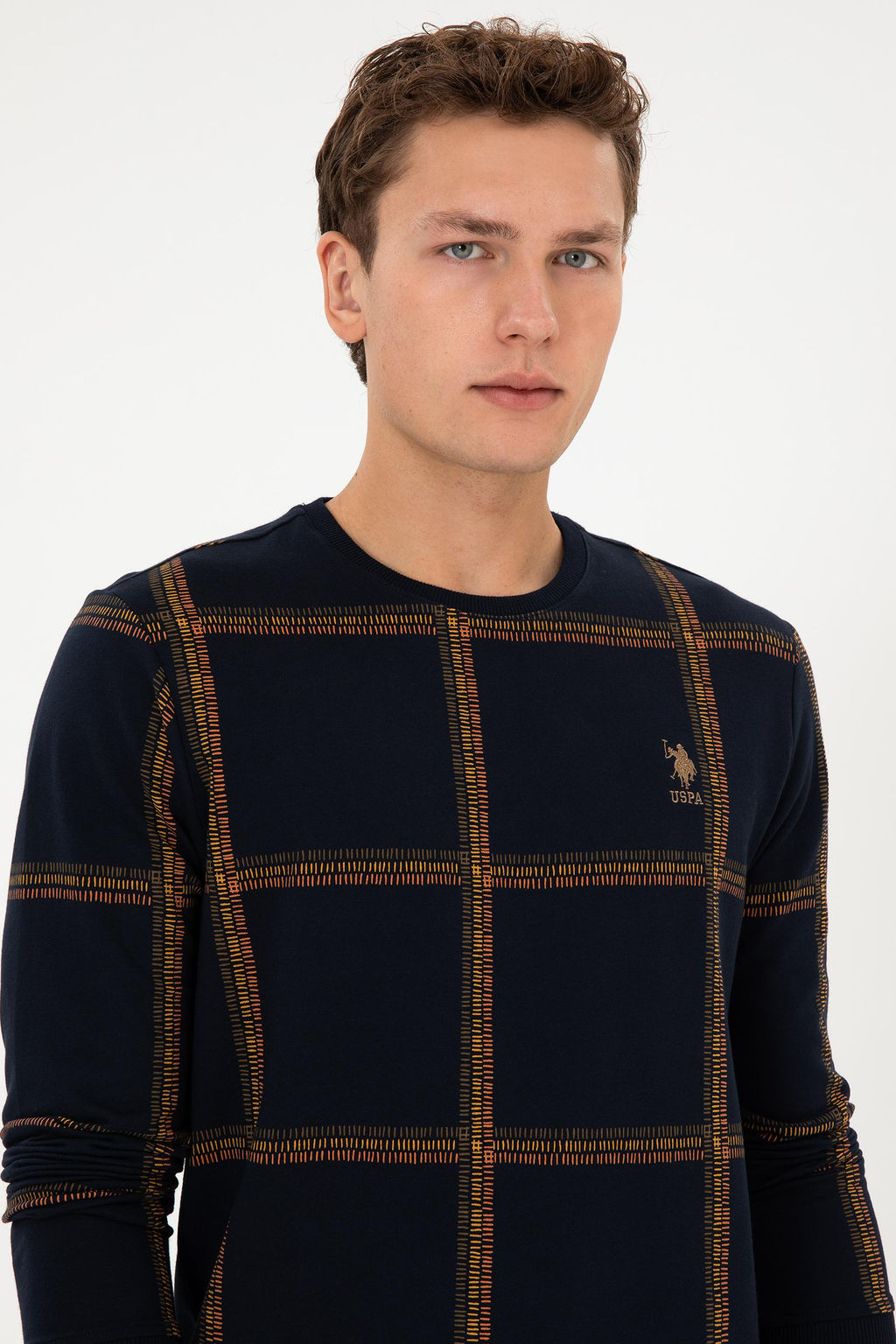 Erkek Lacivert Sweatshirt