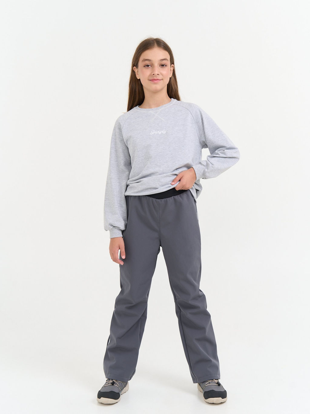 Брюки Softshell демисезонные Графит 7+ - Bungly фото 8