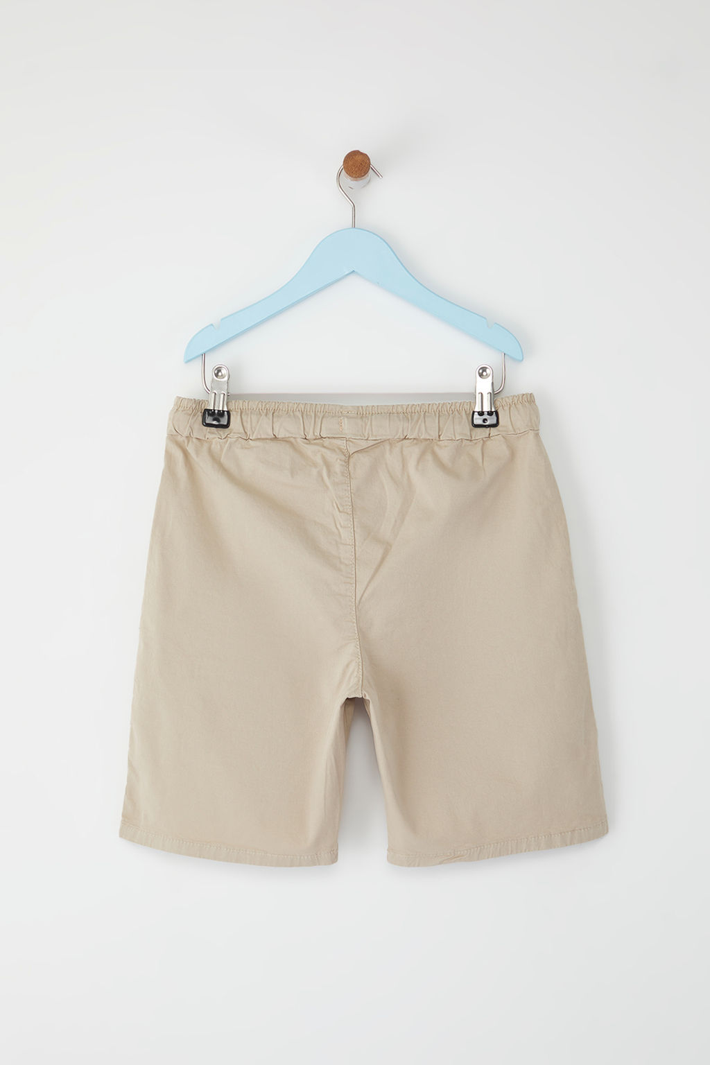 Ekru Erkek Cocuk %100 Pamuk Cep Detayl? Lastikli Dokuma Sort & Bermuda TKDSS25SR00027 - Trendyolmilla фото 3