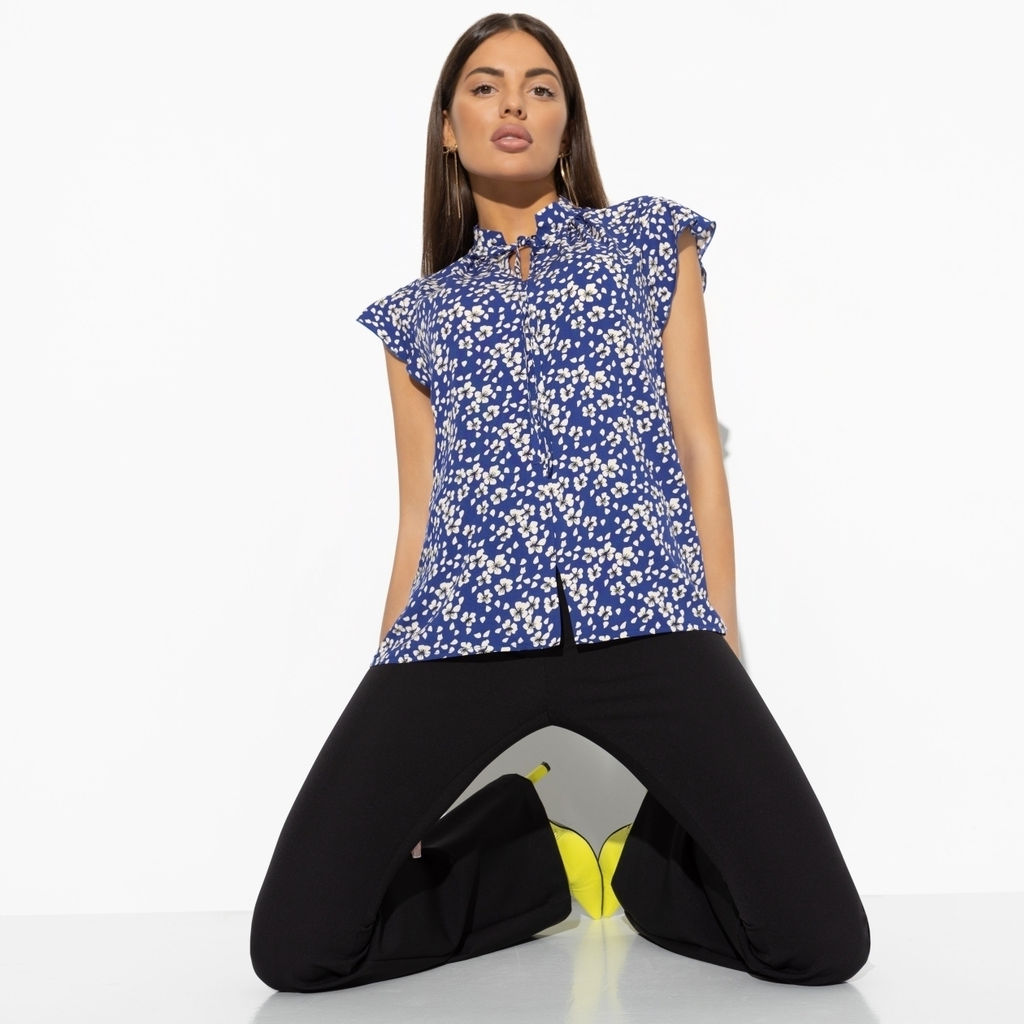 Блуза Свежая подборка (flower) - Charutti фото 12