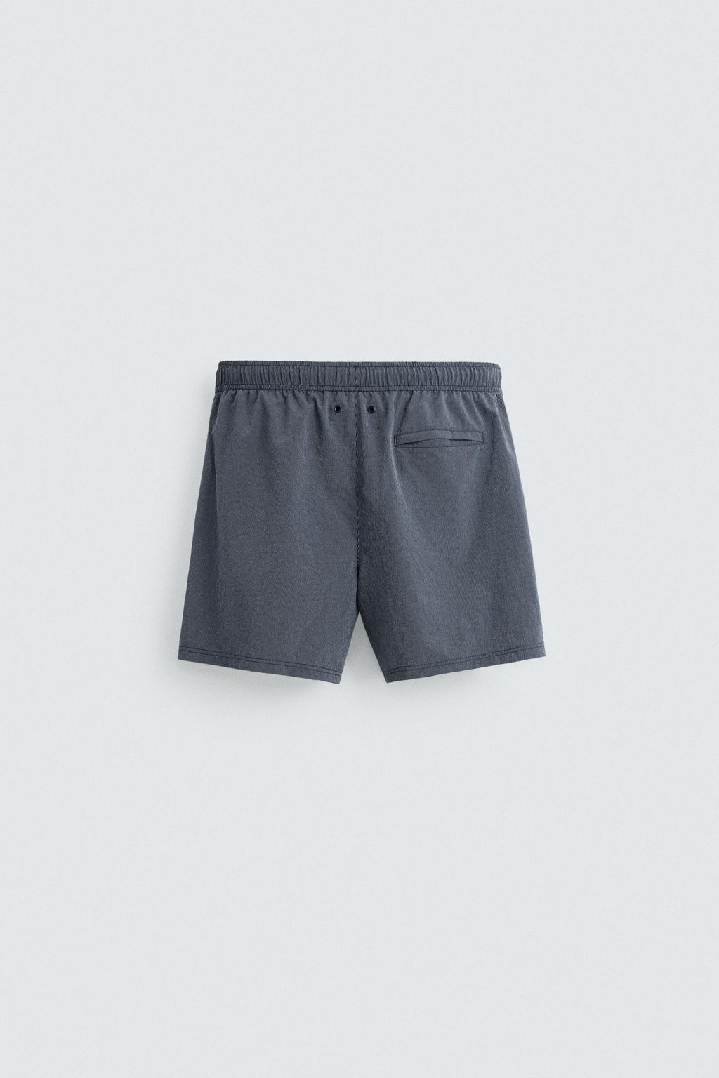 STRIPED MID-LENGTH SWIMMING TRUNKS - Zara фото 7