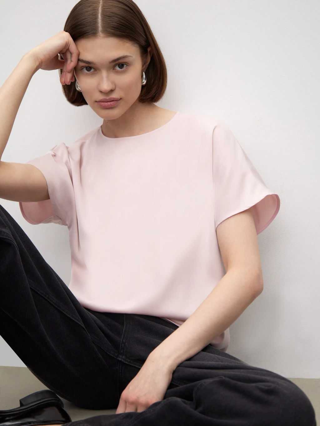 ЕМКА / Однотонная блузка - Emka фото 3