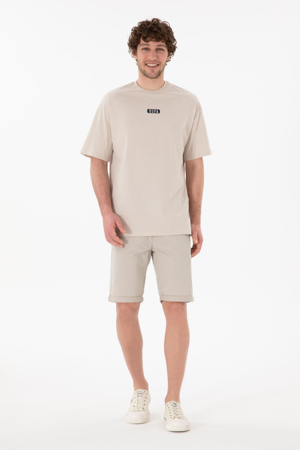 Erkek Oversize Fit Bisiklet Yaka Ta_ Ti__rt Sepette S_rpriz _ndirim - U.s. polo assn фото 5