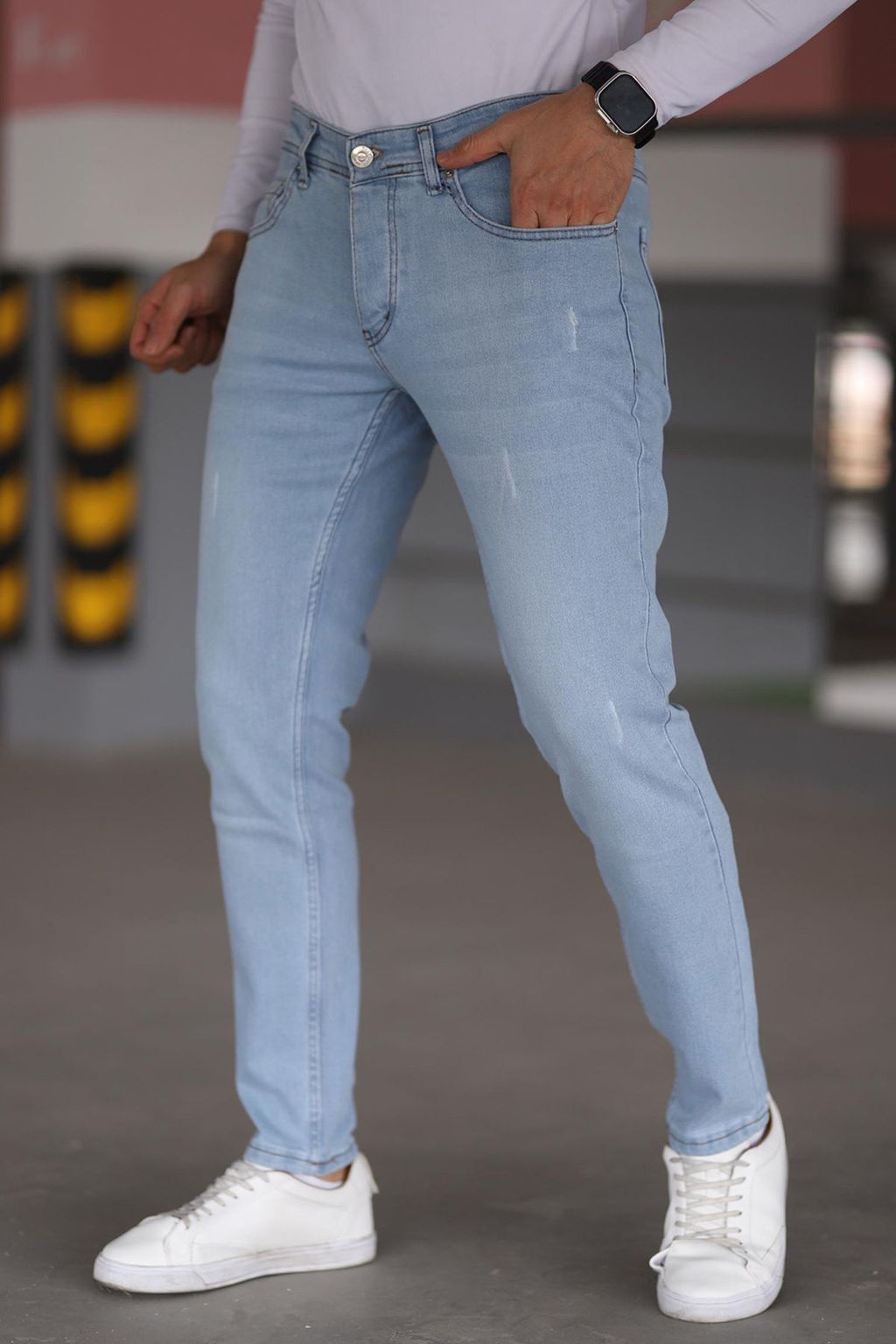 TRENDYOL MAN Antrasit Skinny T?rnakl? Jeans Kot Pantolon TMNAW25JE00013 - Trendyolmilla фото 46
