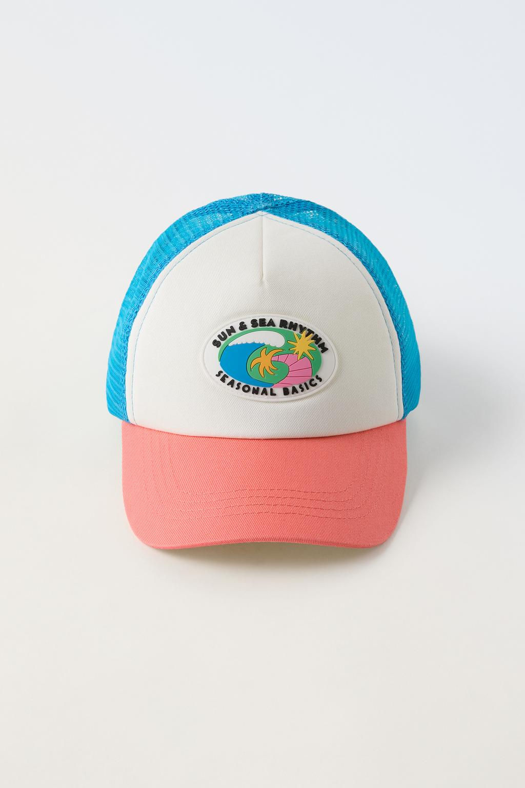 MESH CAP WITH RUBBERISED LABEL - Zara фото 4