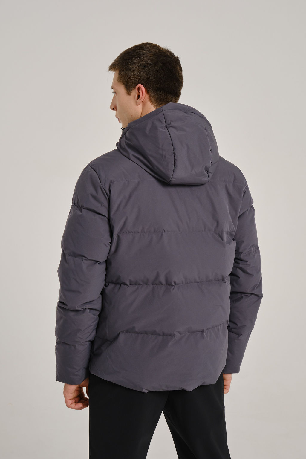 Пуховик короткий Серый TRN Down Jacket - Anta фото 7