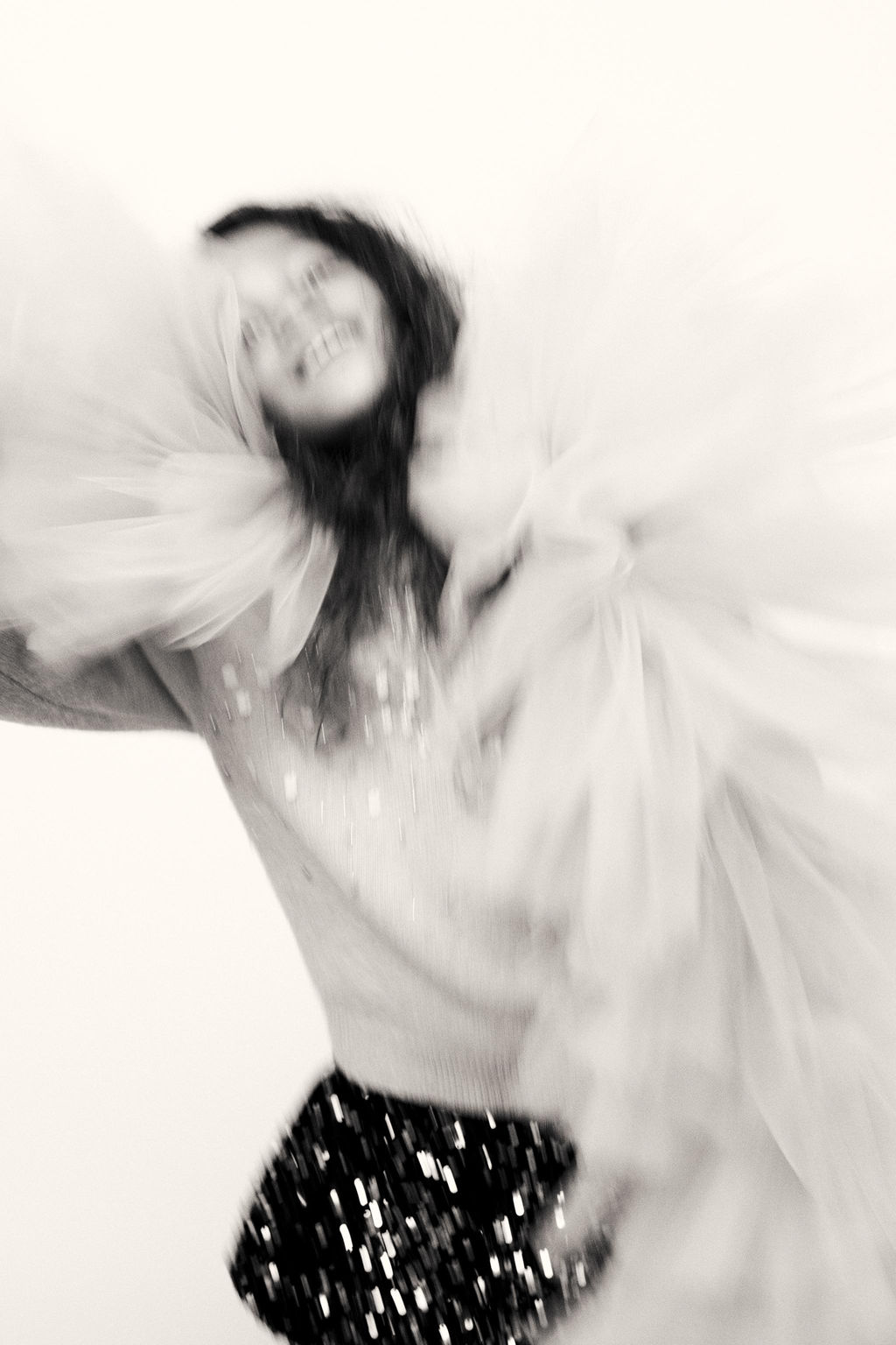 SEQUIN BALLOON SKIRT - Zara фото 6