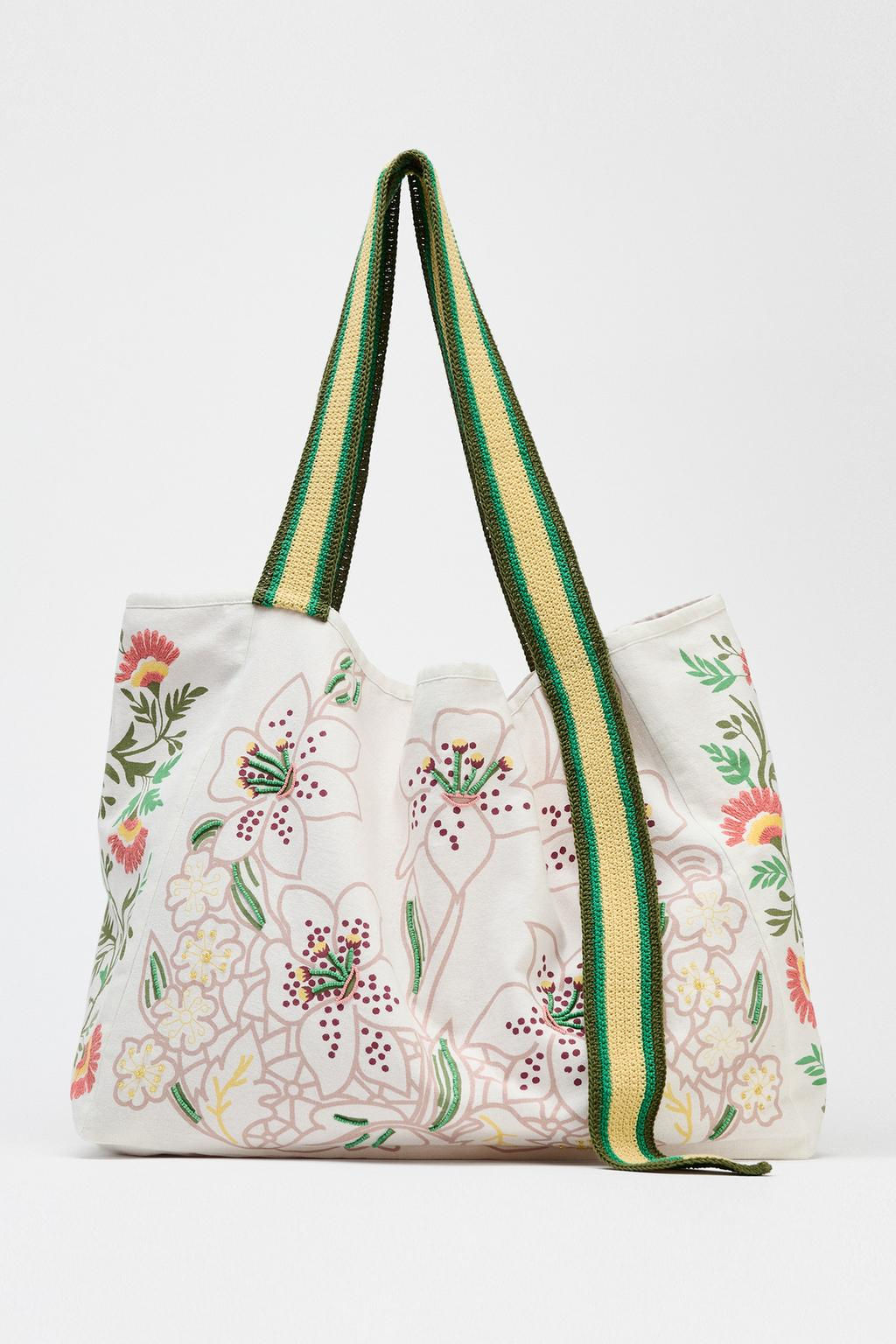 FANTASY FABRIC MAXI SHOPPER - Zara фото 2
