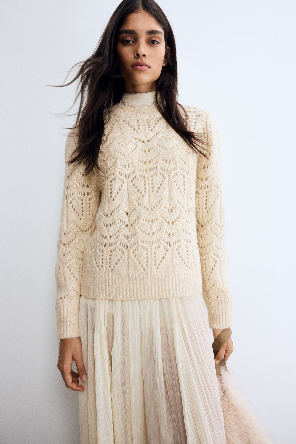 Jersey en punto pointelle - H&m фото 7