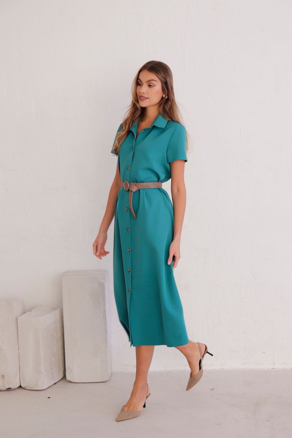 11687 Платье-рубашка - Martichelli фото 6