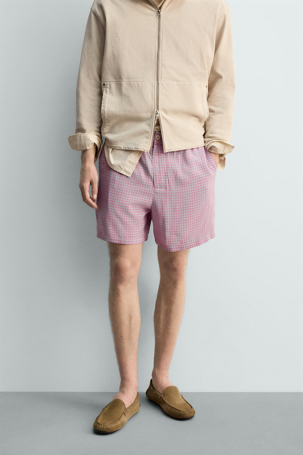 LOOSE-FITTING CHECKS BERMUDA SHORTS LIMITED EDITION - Zara фото 2