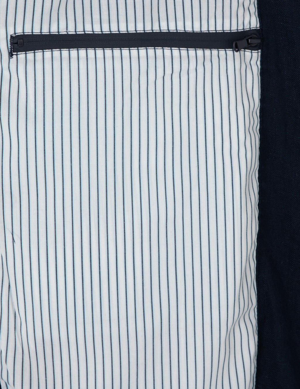 Lacivert Hakim Yaka Keten Mevsimlik Mont - Pierre cardin фото 6