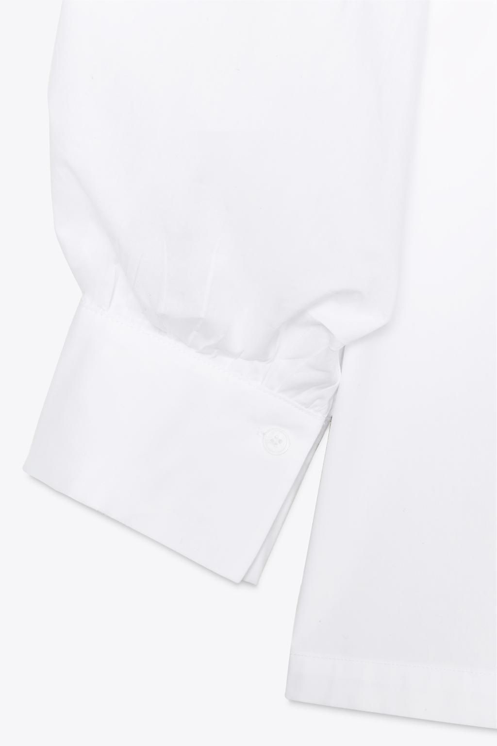 ZW COLLECTION POPLIN SHIRT - Zara фото 25