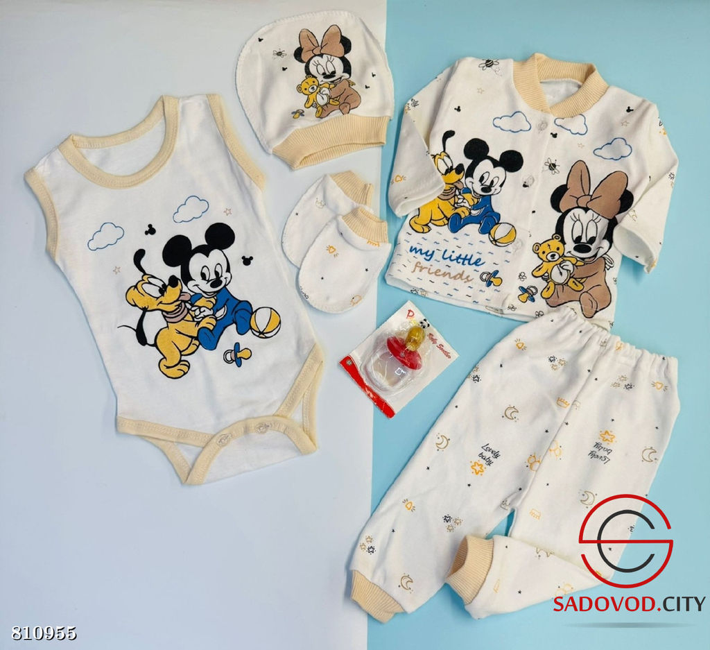 Костюм для новорожденных из 6 предметов - Bruno фото 3