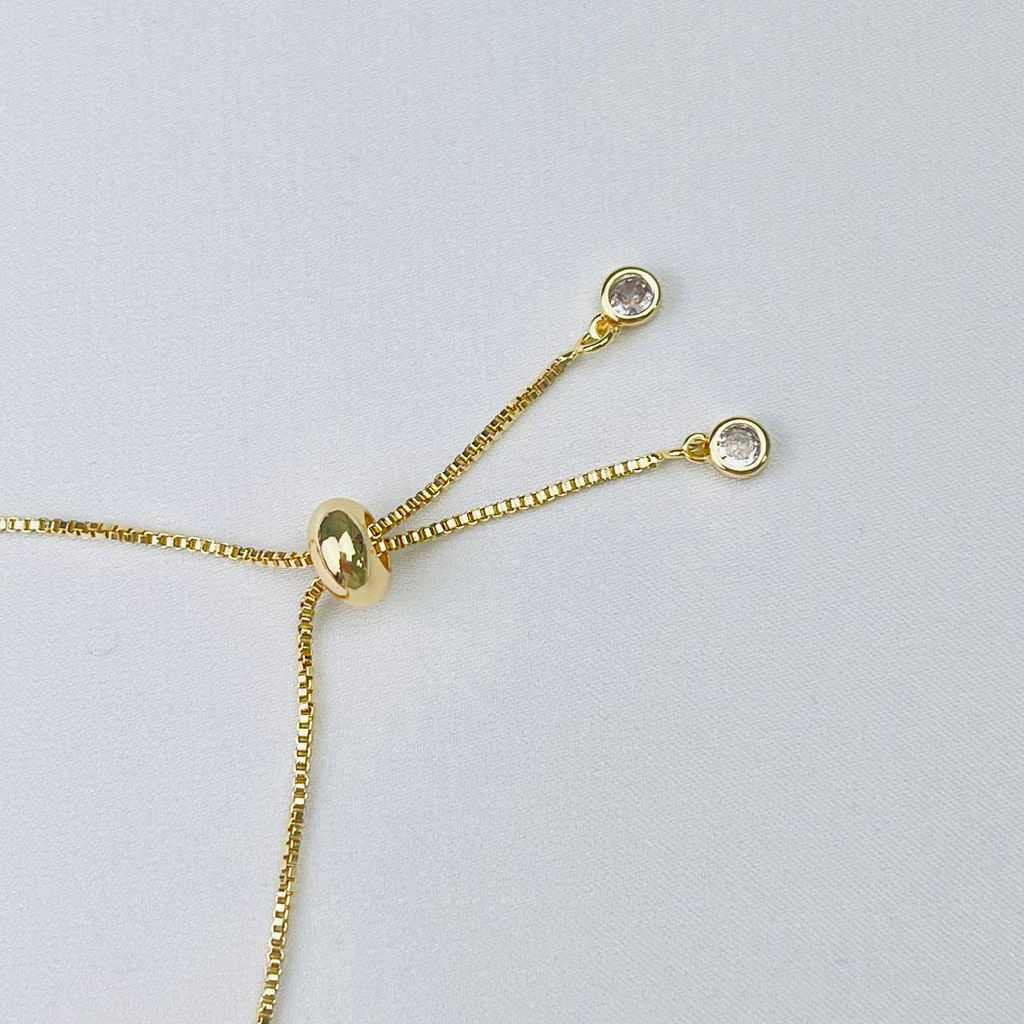 Браслет регулируемый из Рубина от 16 см