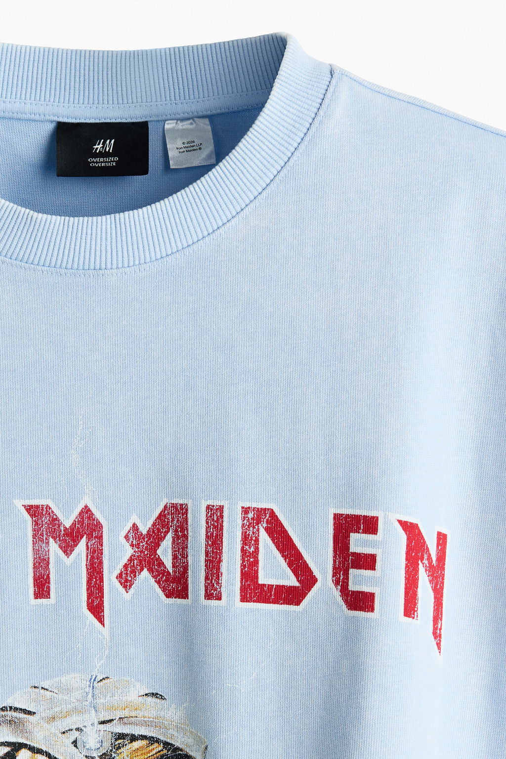 Camiseta estampada de algod?n Oversized Fit - H&m фото 7