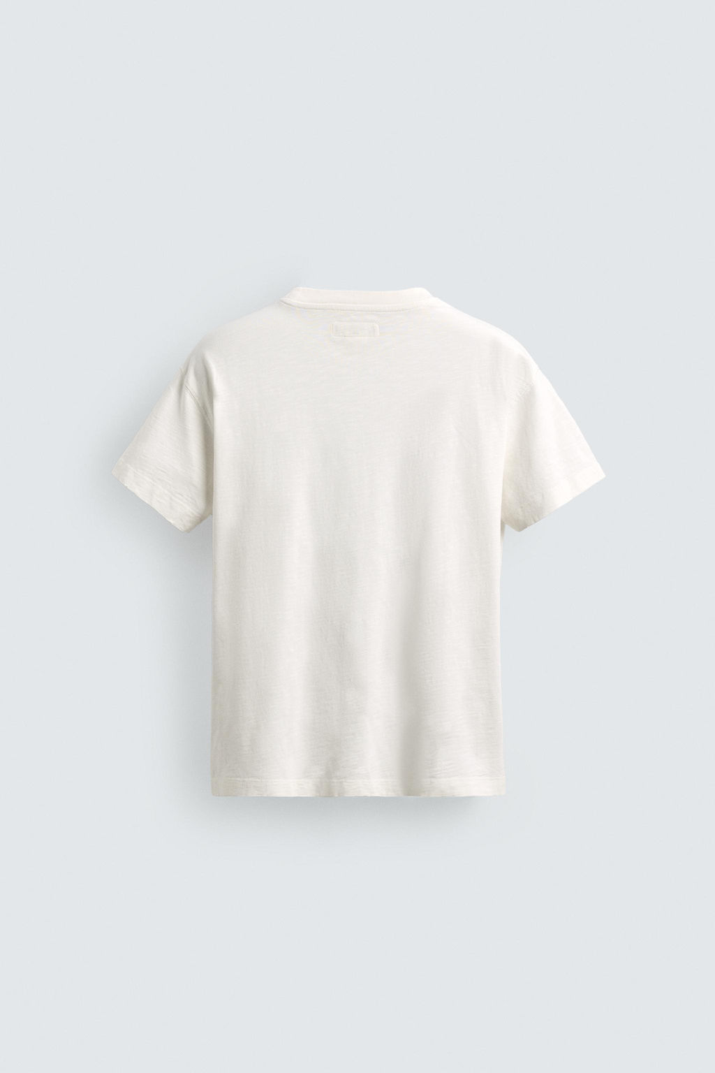 BOXY FIT FADED SLOGAN T-SHIRT - Zara фото 8