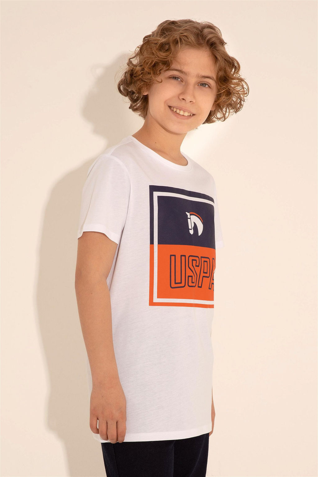 Белая футболка для мальчика - U.s. polo assn фото 7