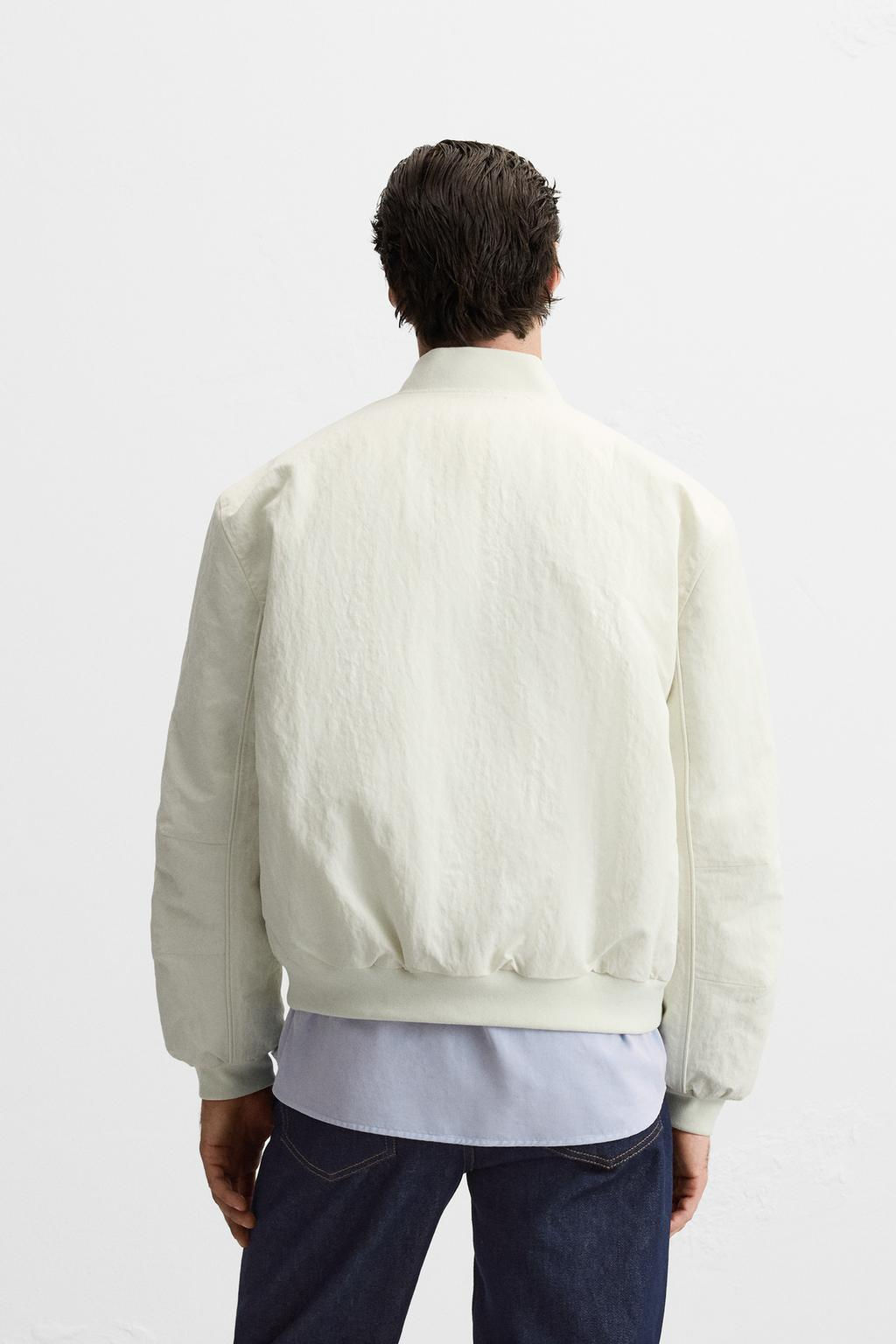 QUILTED BOMBER JACKET - Zara фото 11