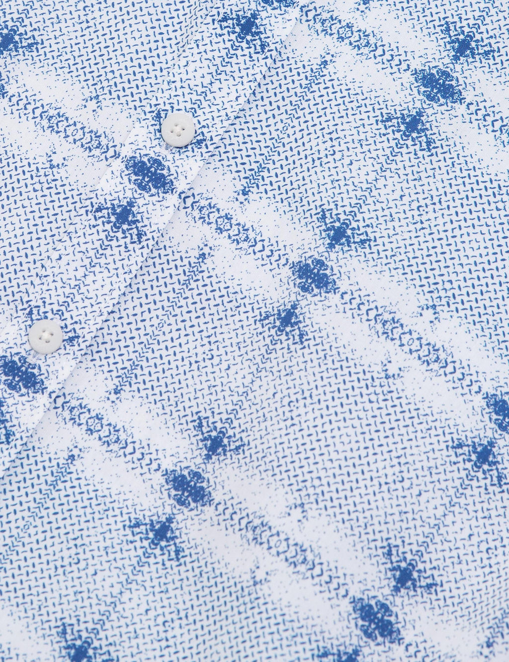 Рубашка приталенного кроя с длинным рукавом цвета индиго - Cacharel фото 4
