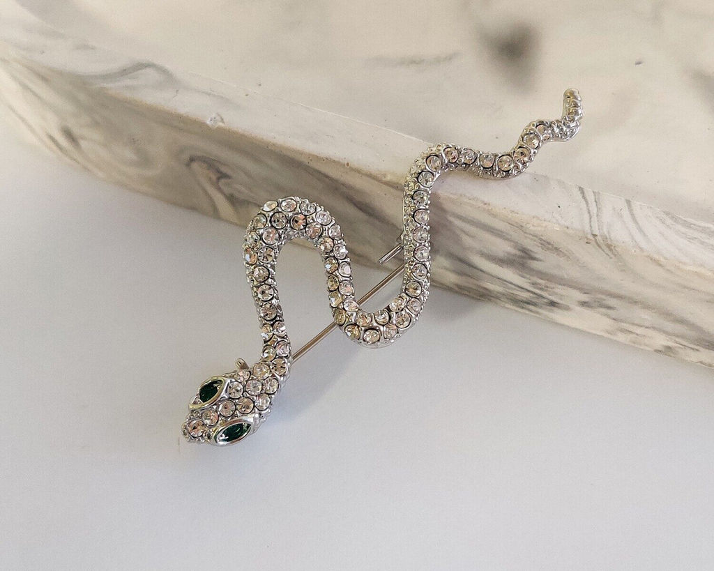 Брошь-кулон ЗМЕЙКА